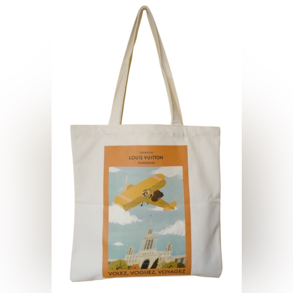 Louis Vuitton Shanghai Exhibition Museum Tote Bag-Limited Edition
